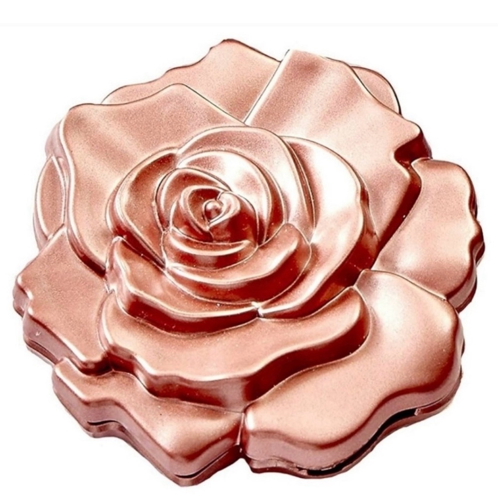 Rose compact mirror double-sided NWT - Picture 3 of 4